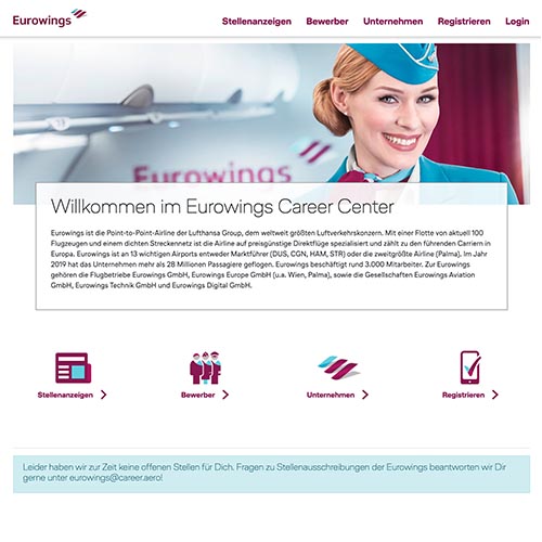 Eurowings auf career.aero